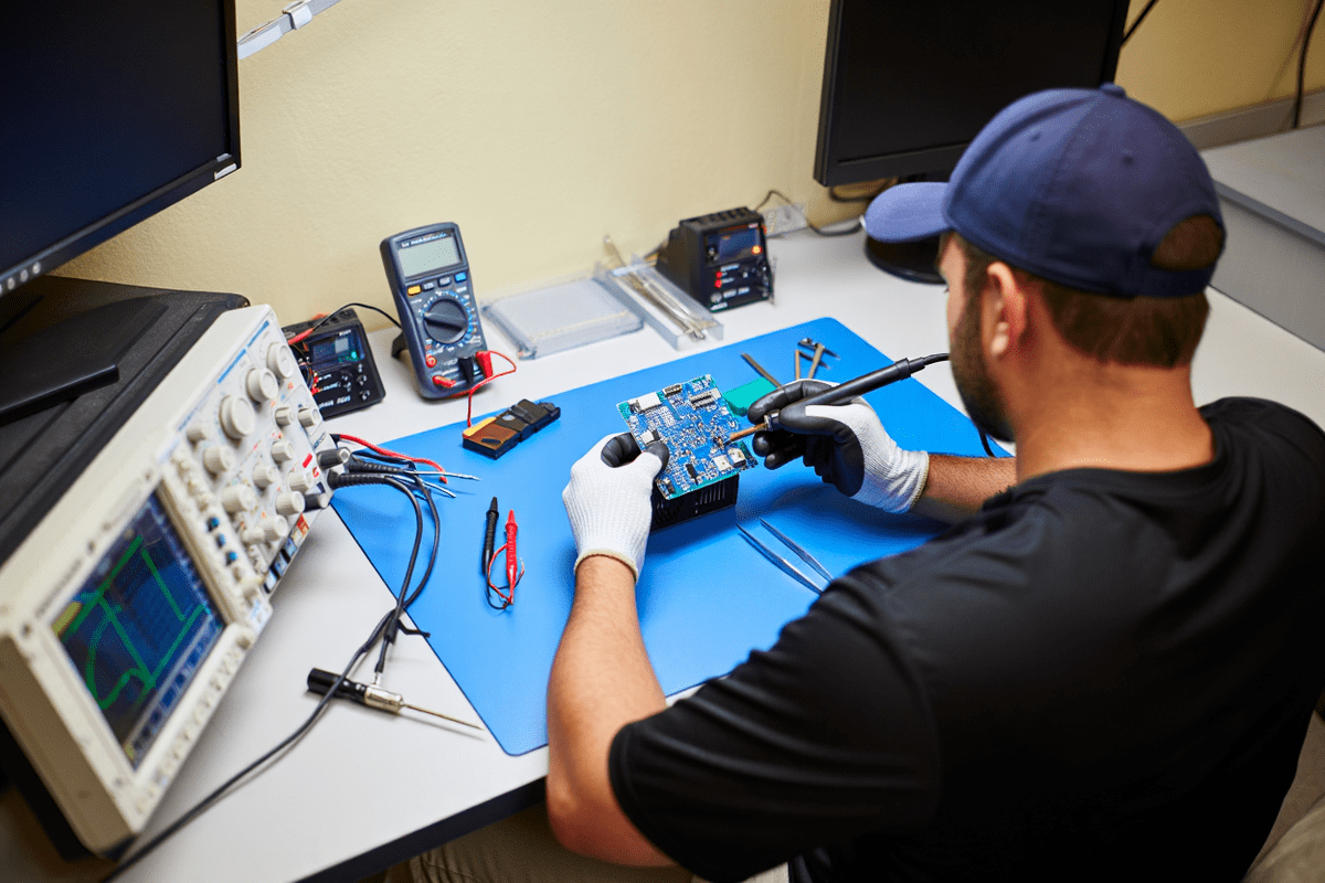 Процесс ремонта техники Pulsar в pulsarservis