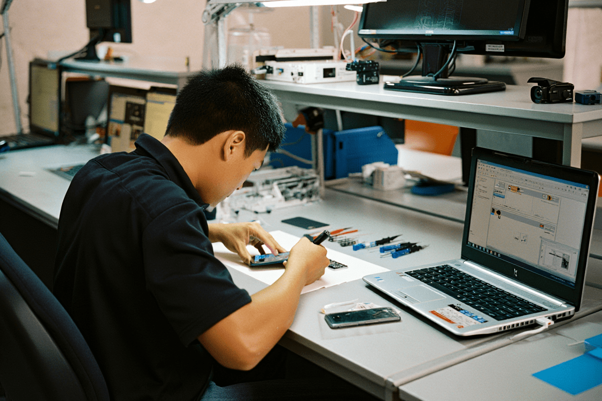 Процесс ремонта техники Pulsar в pulsarservis